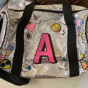 Justice “A” duffel bag